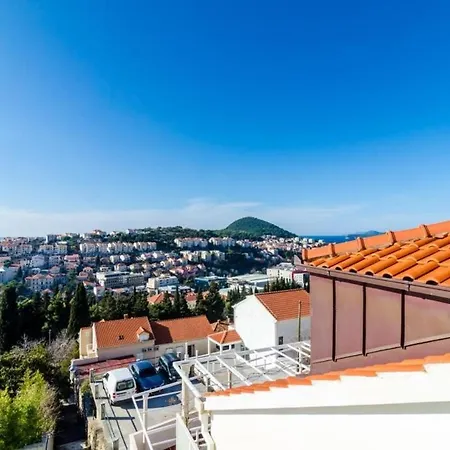 Nikos Sea View - Two Bedroom With Balcony And Sea View 아파트 두브로브니크